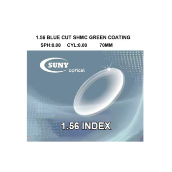 1.56 BLUE CUT SHMC ( GREEN COATING )