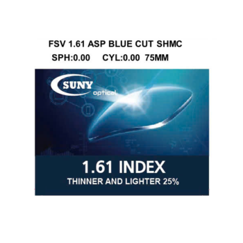 1.61 ASP BLUE CUT SHMC ( BLUE COATING )