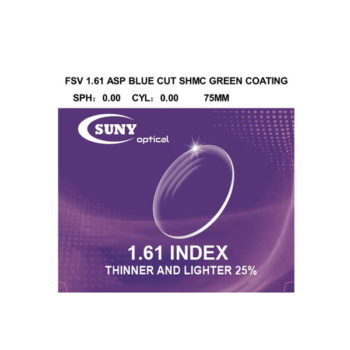 1.61 ASP BLUE CUT SHMC ( GREEN COATING )