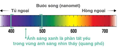 ánh sáng xanh