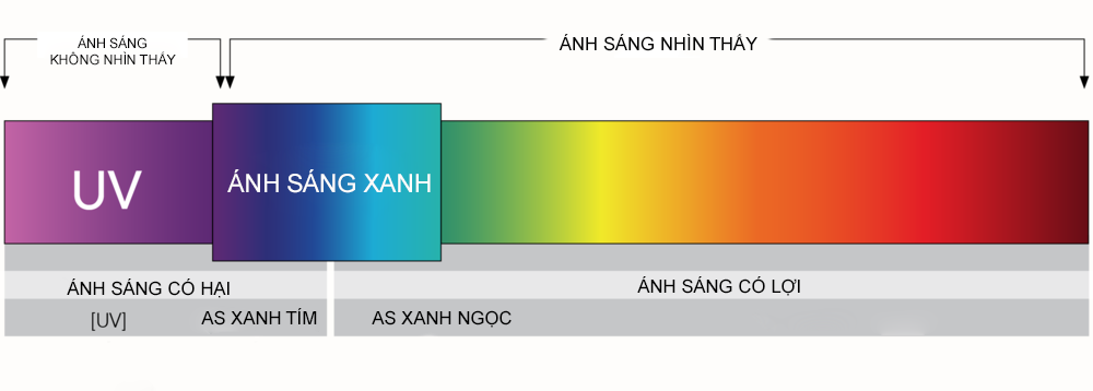 Ánh sáng xanh gây ra nhiều tác hại cho thị lực và sức khỏe.